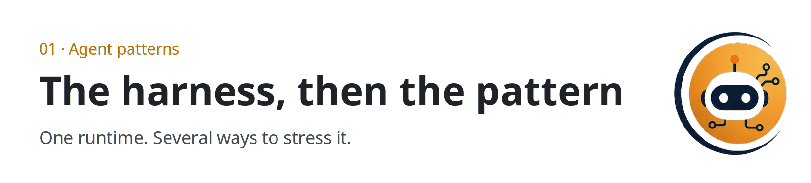 Agent patterns
