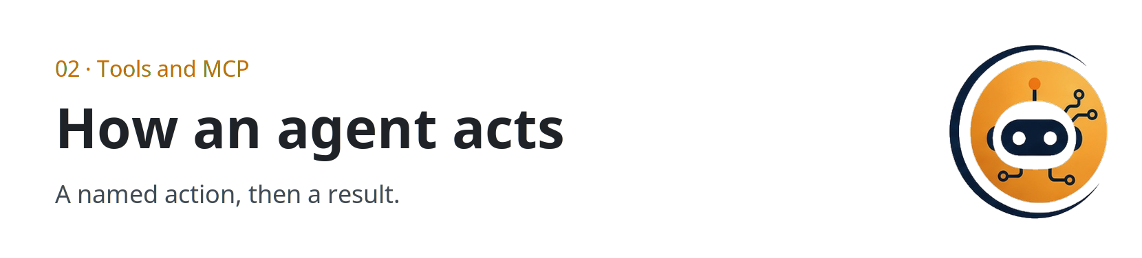 Tools and MCP: a hub with connected nodes